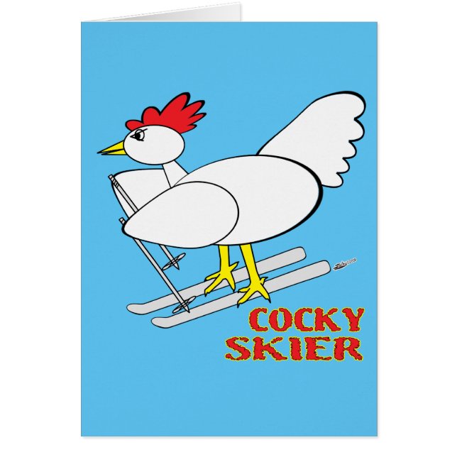 Cocky Skier (Front)