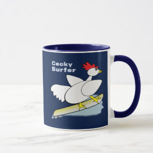 Cocky Surfer Mug