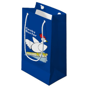 Cocky Surfer Small Gift Bag