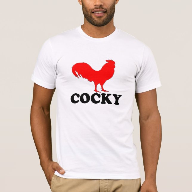 COCKY T SHIRT (Front)