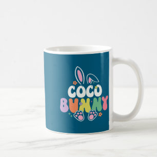 Coco Bunny Women Easter Day Rabbit Grandma Family  Coffee Mug