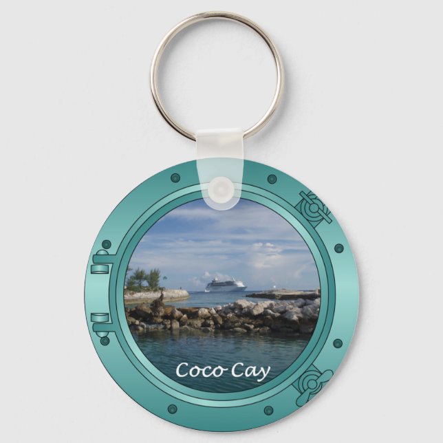 Coco Cay, Bahamas Key Ring (Front)