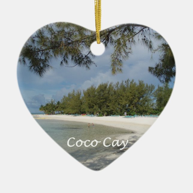 Coco Cay Ornament (Front)