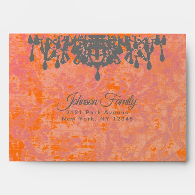 Coco Chandelier - (Change Colours & Sizes) Envelope (Front)