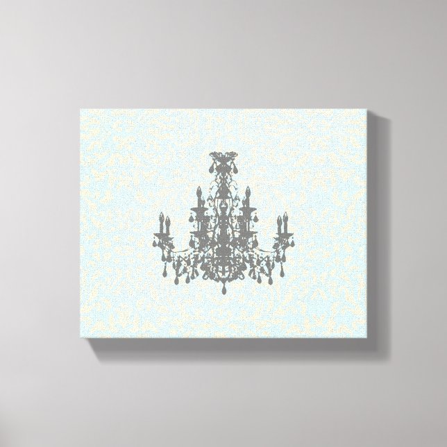 Coco Chandelier (Size Options) - Canvas Print (Front)