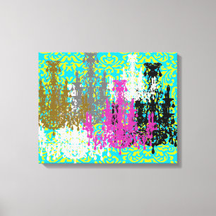 Coco Chandeliers ~ 20x16 Wrapped Canvas .75 Thick
