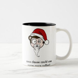 coco clause. Two-Tone coffee mug