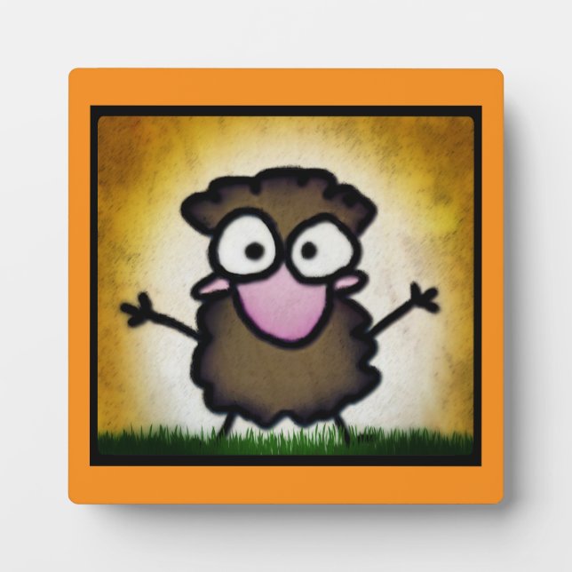 Coco in the Grass Plaque (Front)