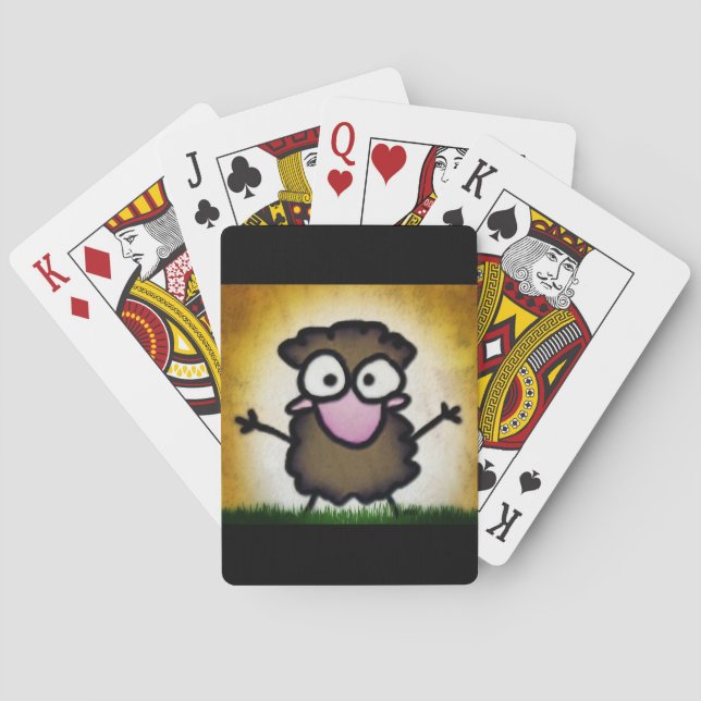 Coco in the Grass Playing Cards (Back)
