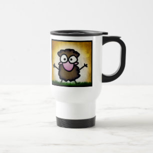 Coco in the Grass Travel Mug