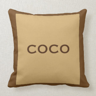 Coco Pecan Pillow