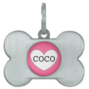 ❤️  COCO pet tag by dalDesignNZ