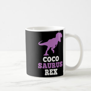 Coco-saurus Rex Dino Dinosaur Cocosaurus Funny  Coffee Mug