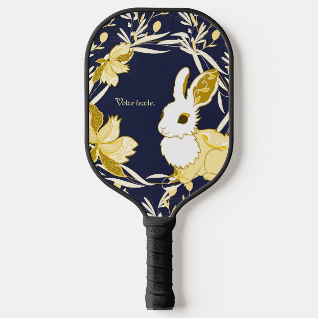 Coco the Rabbit Pickleball Paddle (Front)