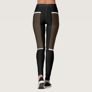 Cocoa and Black Leggings