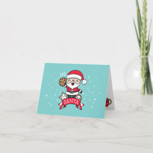Cocoa and Cookies for Santa Holiday Card