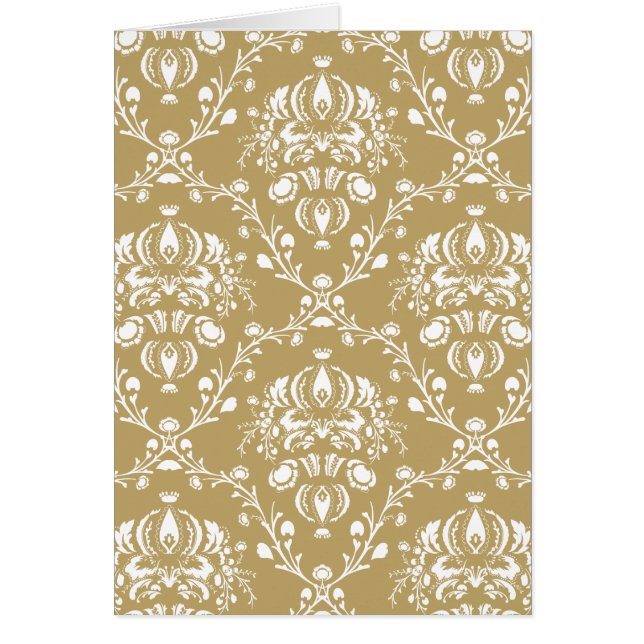 Cocoa and Cream Damask (Front)