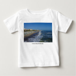 Cocoa Beach Coastline Baby T-Shirt