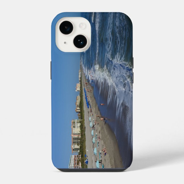 Cocoa Beach Coastline iPhone Case (Back)