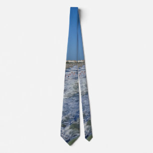 Cocoa Beach Coastline Neck Tie