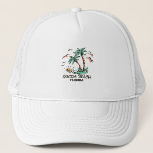 Cocoa Beach - Florida - Colourful Sunset Trucker Hat