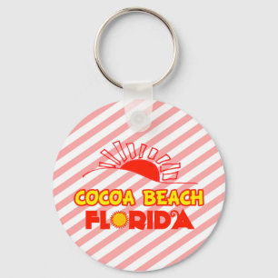 Cocoa Beach, Florida Key Ring