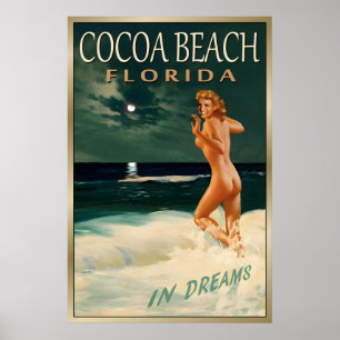 COCOA BEACH Florida -New Original Marilyn Monroe Poster