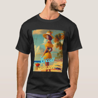 Cocoa Beach Florida Parasdise Beautiful T-Shirt