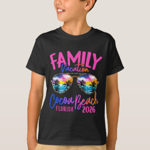 Cocoa Beach Florida Vacation 2026 Matching Family T-Shirt