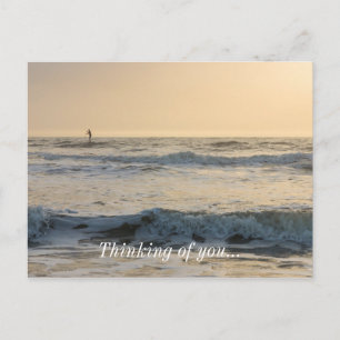 Cocoa Beach Paddleboarding Postcard