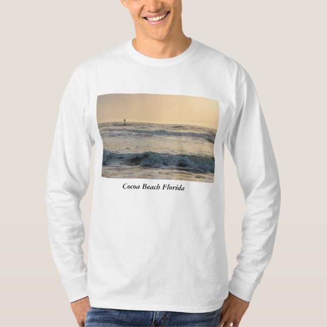 Cocoa Beach Paddleboarding T-Shirt (Front)