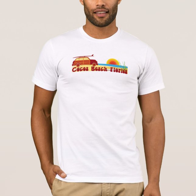 Cocoa Beach. T-Shirt (Front)