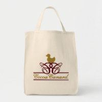 Cocoa Canard Tote Bag