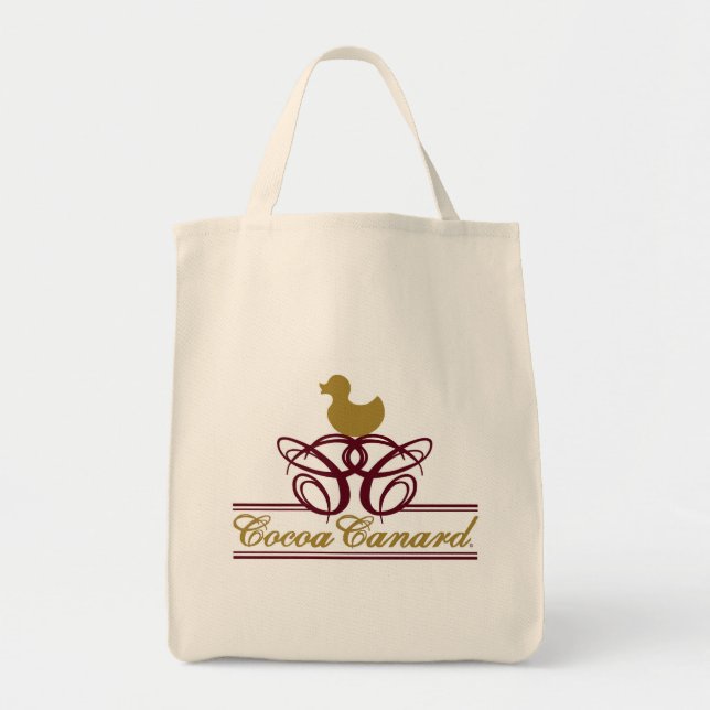 Cocoa Canard Tote Bag (Front)