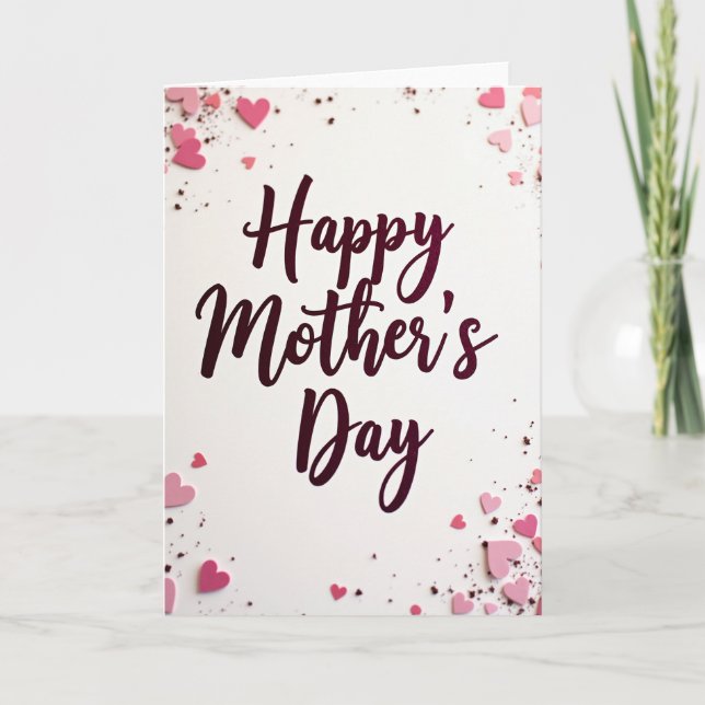 Cocoa Dust Mothers Day Card (Front)