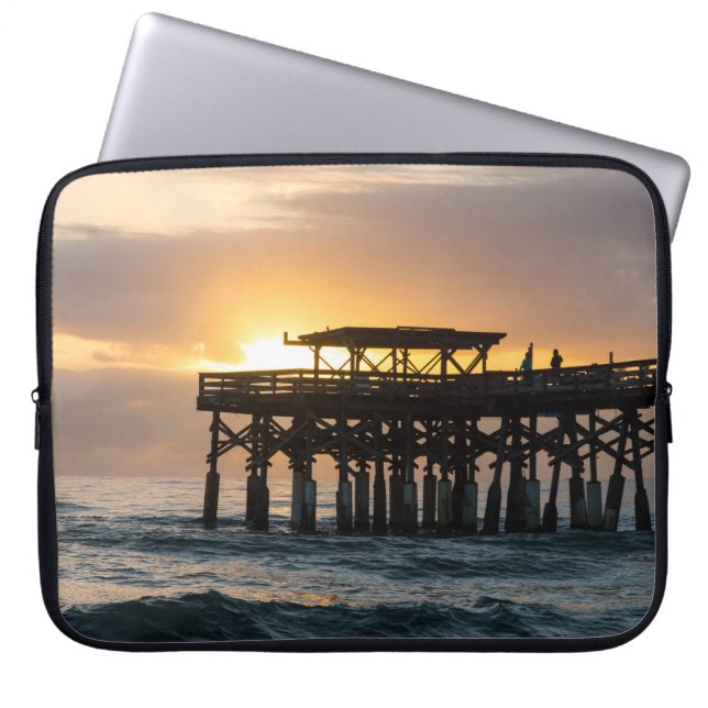 Cocoa First Sunrise Laptop Sleeve (Front)