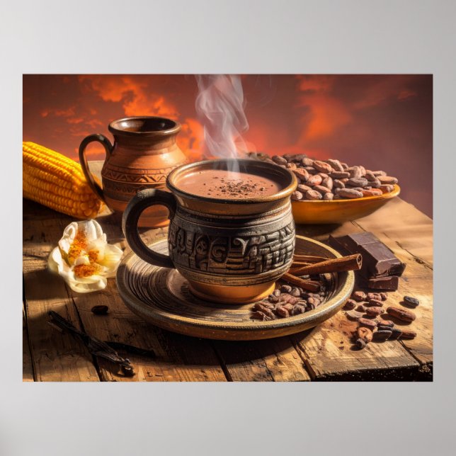 COCOA - HOT CHOCOLATE POSTER (Front)