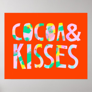 Cocoa & Kisses Poster