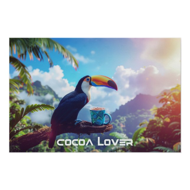 COCOA LOVER - TOUCAN POSTER (Front)