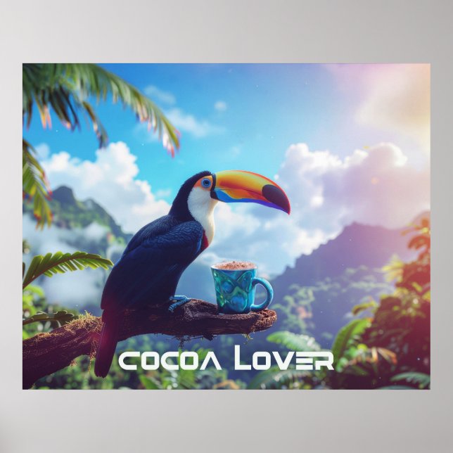 COCOA LOVER - TOUCAN POSTER (Front)