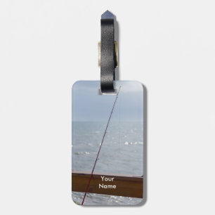 Cocoa Pier Fishing Luggage Tag