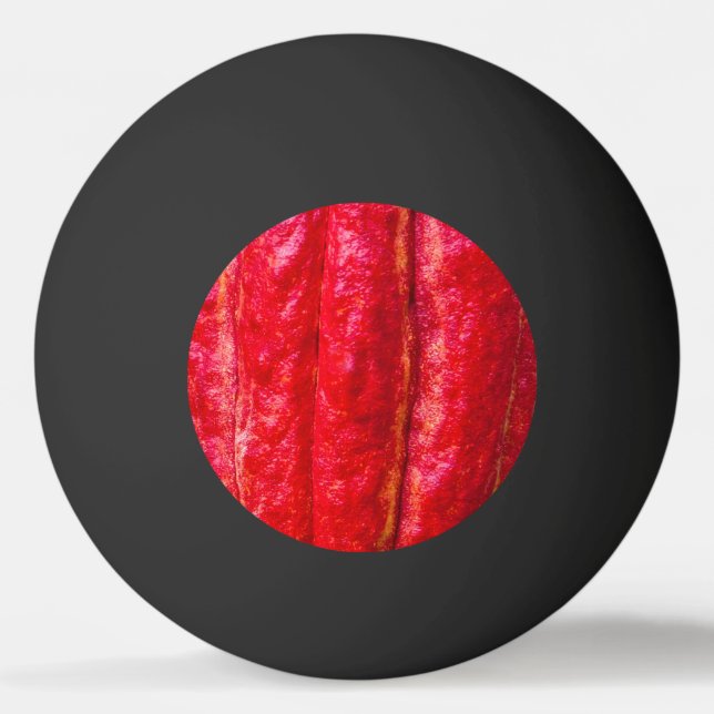 cocoa pod red ping pong ball (Front)