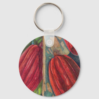 Cocoa Pods Key Ring