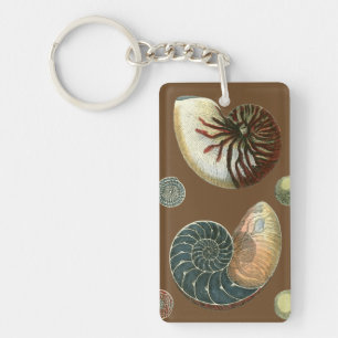 Cocoa Shell Key Ring
