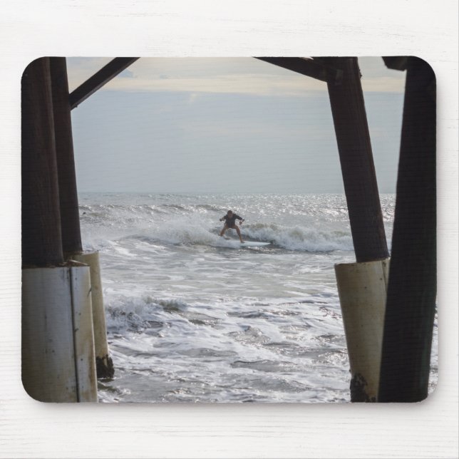 Cocoa Surfing Mouse Mat (Front)