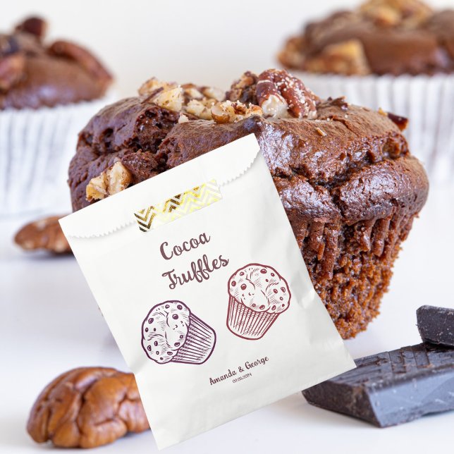 Cocoa Truffles Favour Bags (Creator Uploaded)