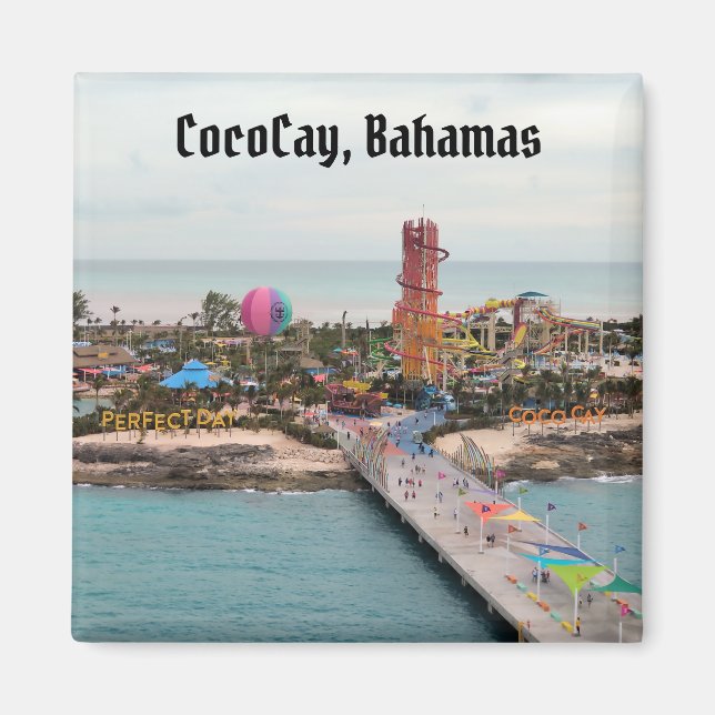 CocoCay Bahamas magnet (Front)