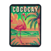 CocoCay Bahamas Retro Flamingo Souvenir 1950s