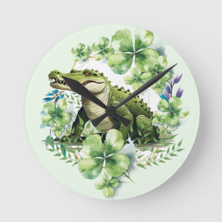 cocodrille  round clock