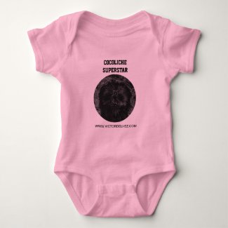 Cocoliche Superstar (Black letters) Baby Bodysuit